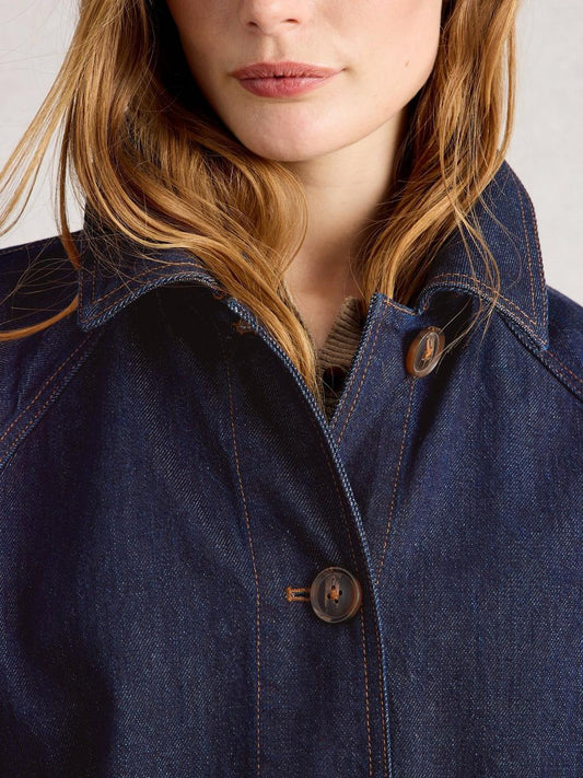 Oakleigh Denim Long Sleeve Coat
