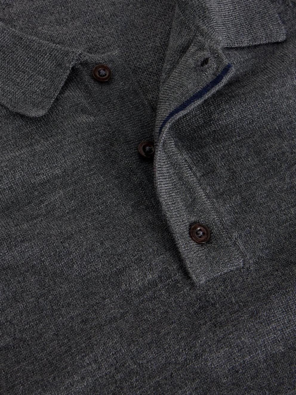 Newport Merino Polo Ls