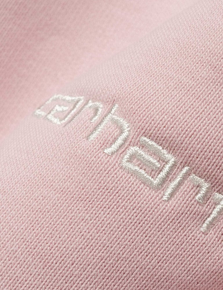 Sweat-shirt brodé – Rose poudré