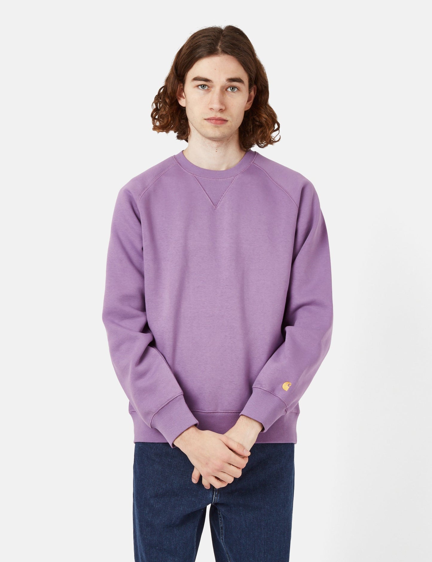 Sweat-shirt Chase - Vert canard