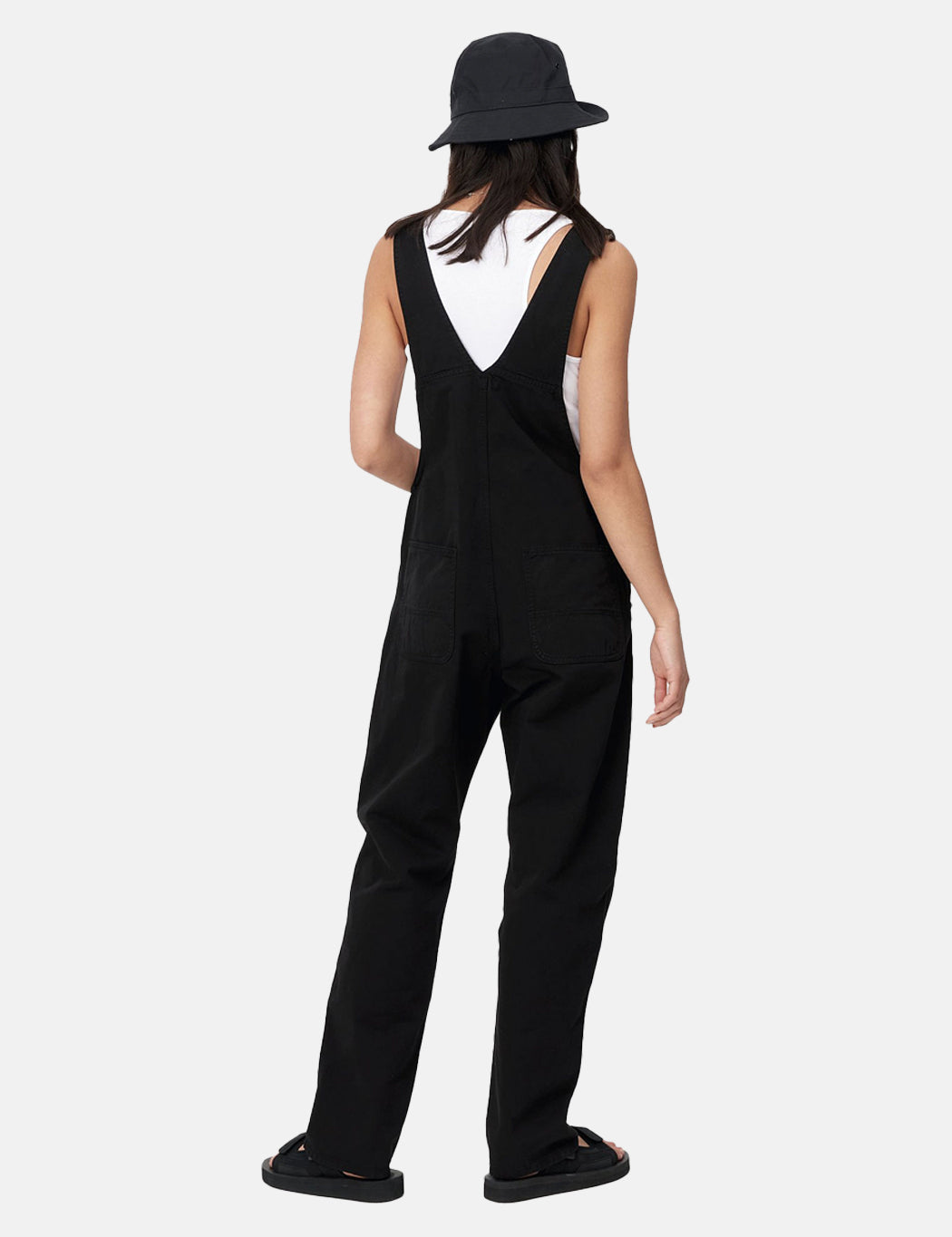 Salopette Droite Femme - Noire