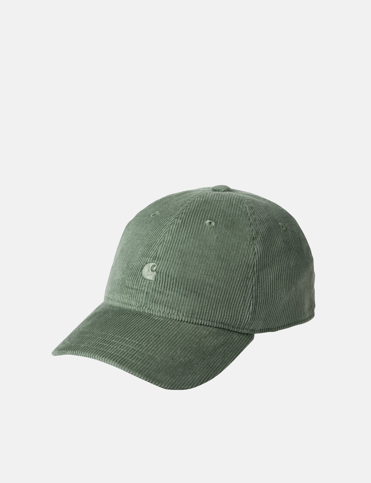 Casquette Harlem (6 panneaux, 12 rayures) - Bleu Sorrente