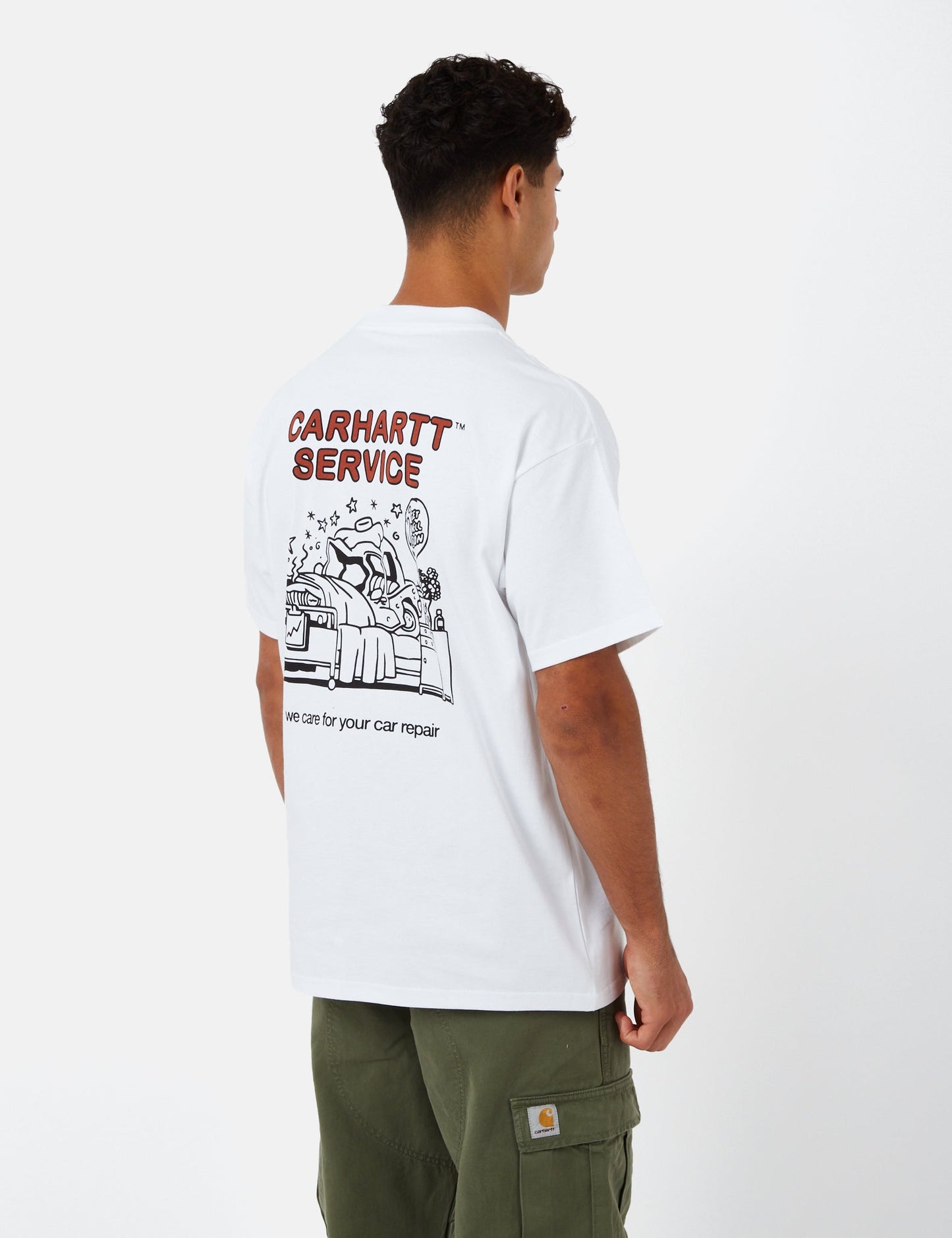 T-shirt réparation automobile (bio) - Vert Jura