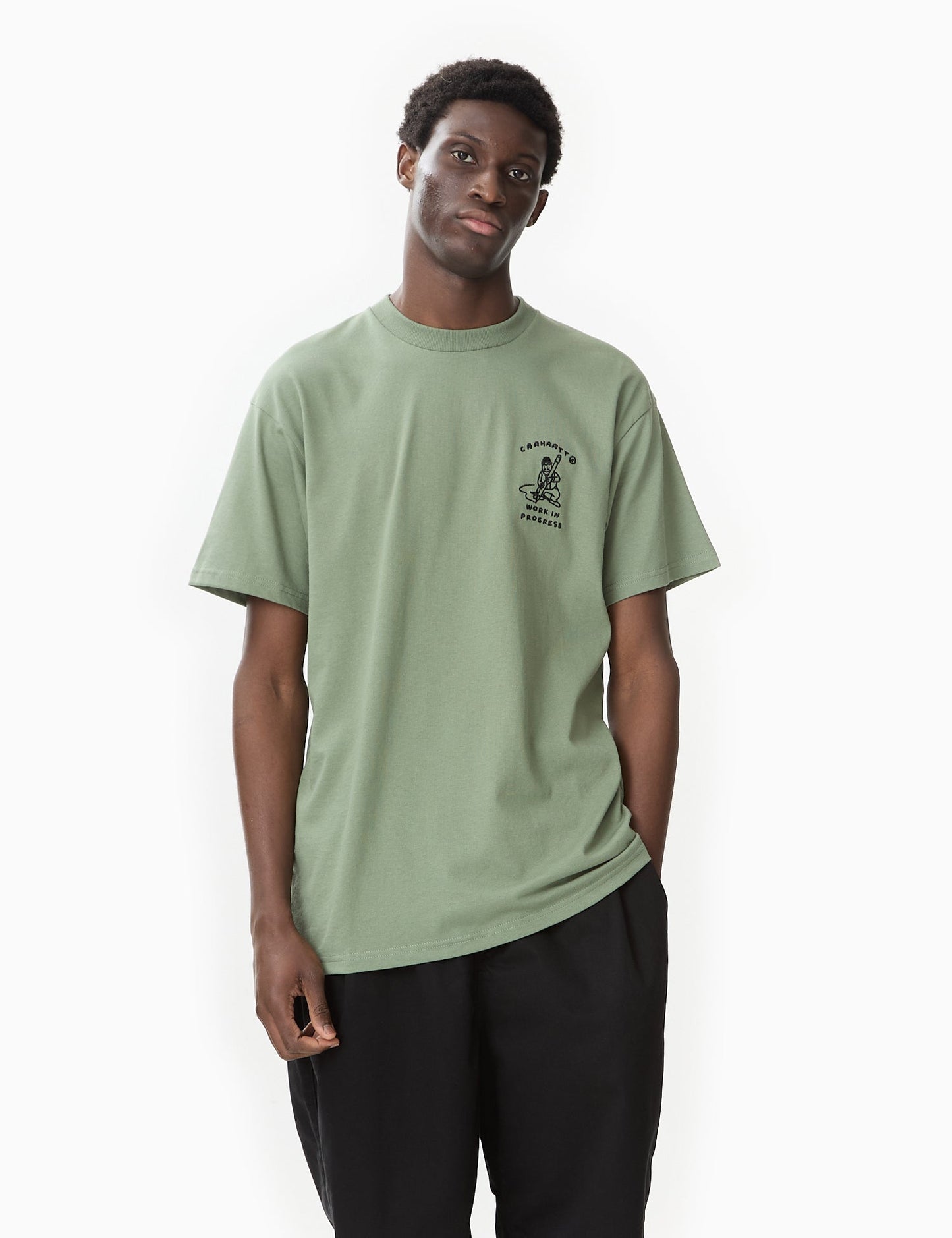 Icons T-Shirt (Locker) – Weiß/Schwarz