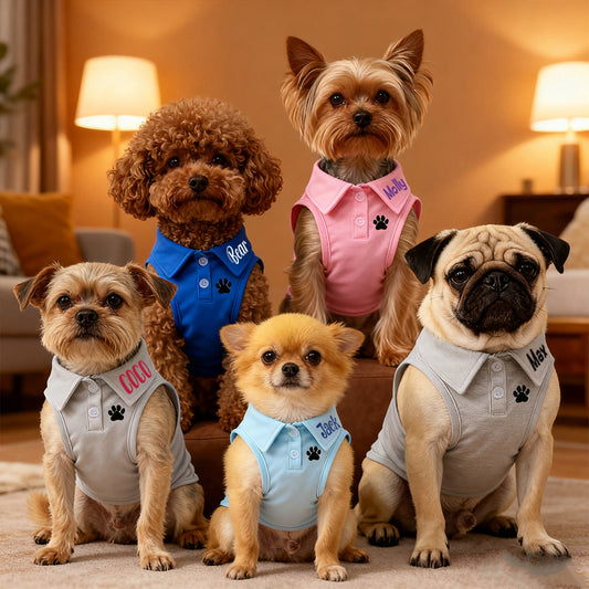 Polo personnalisé pour animaux de compagnie | inCloth16