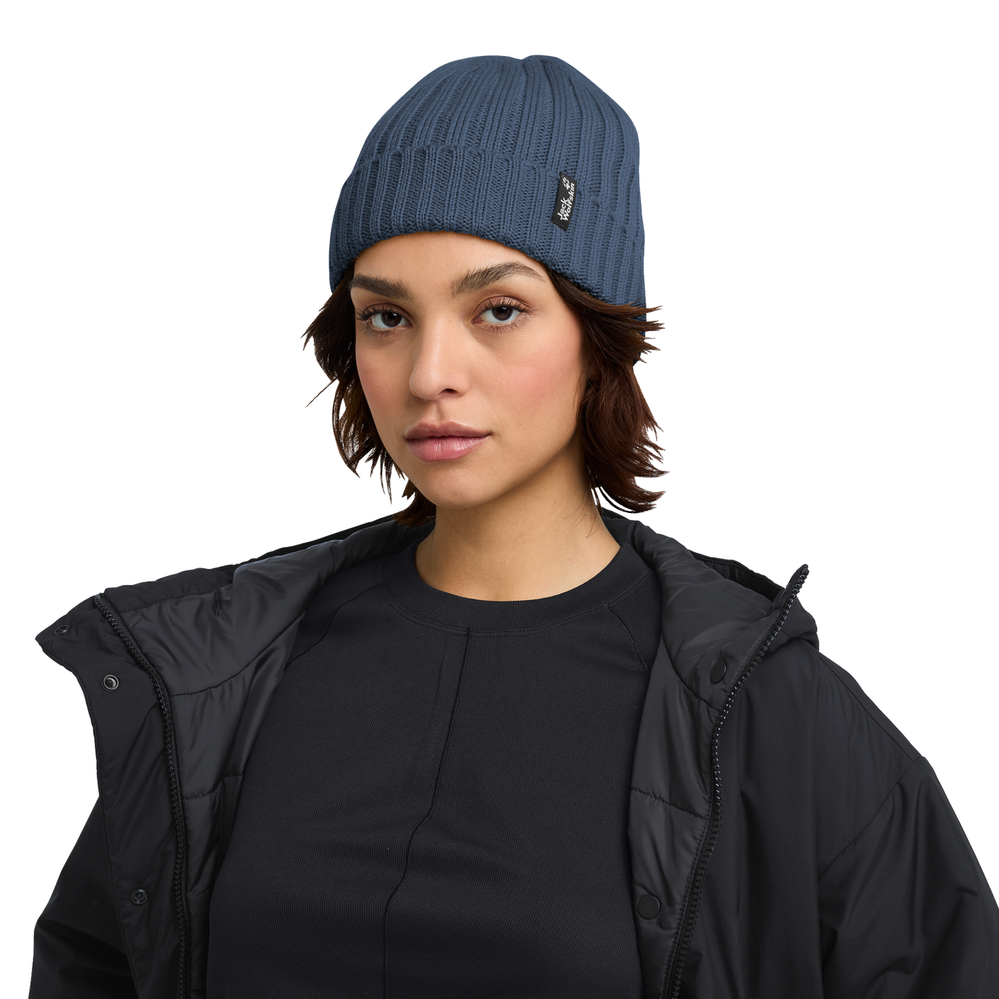 RIB KNIT BEANIE
