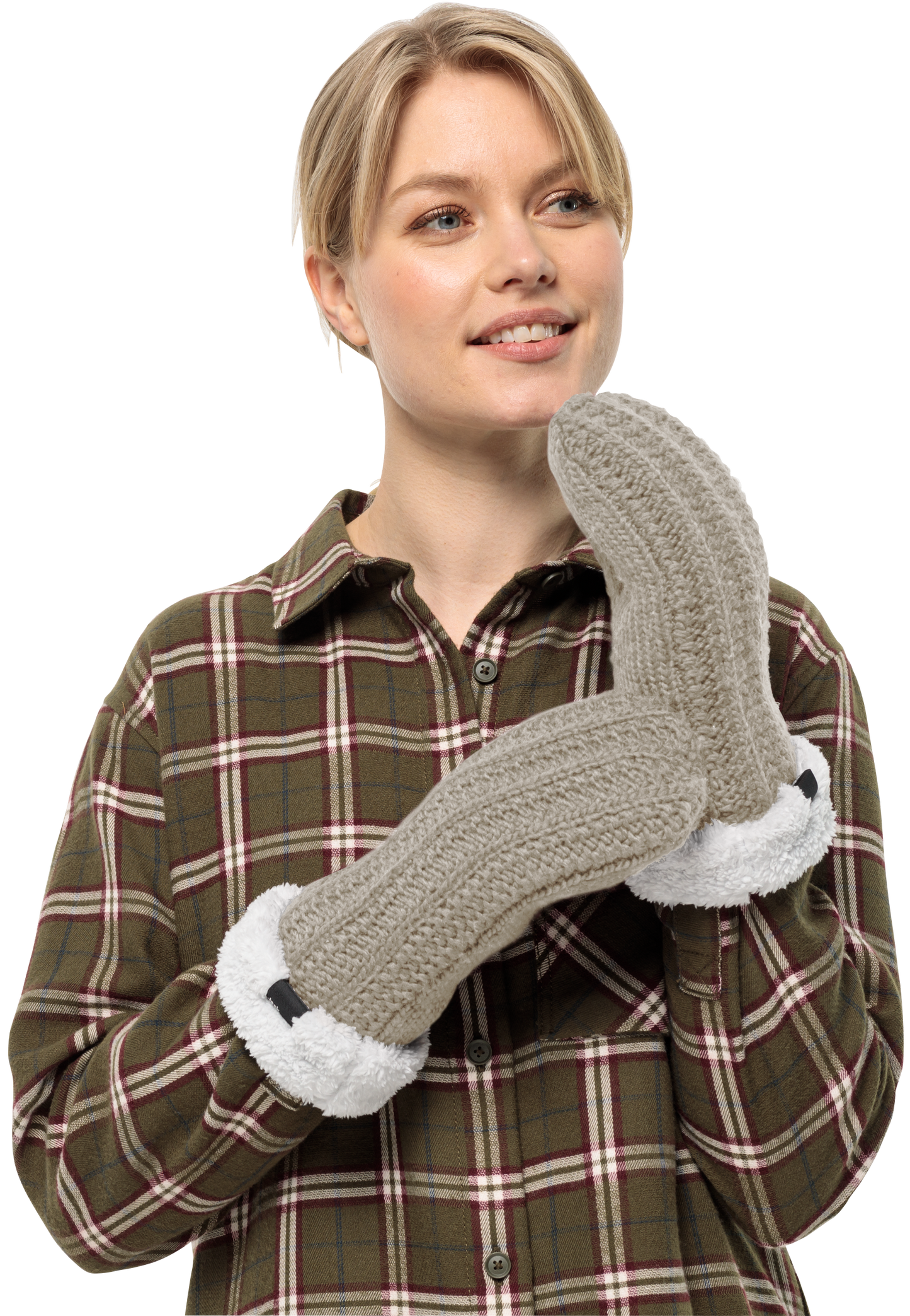 HIGHLOFT KNIT MITTEN W