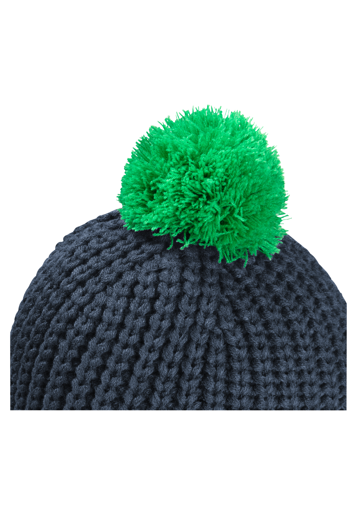 POMPOM BADGE BEANIE K