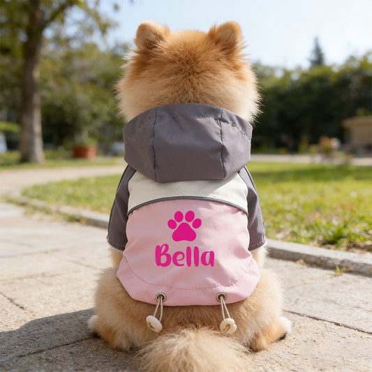 Veste imperméable personnalisée pour animal de compagnie | inCloth54