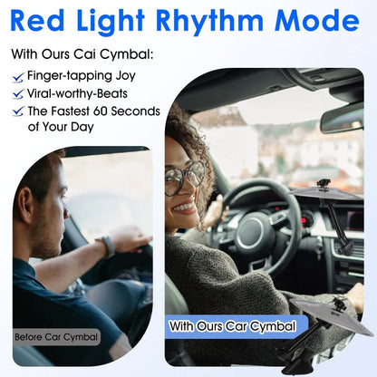 🎶 Cymbale d'accident Car Crash pour bouche d'aération - Rendez votre conduite plus amusante 🚗