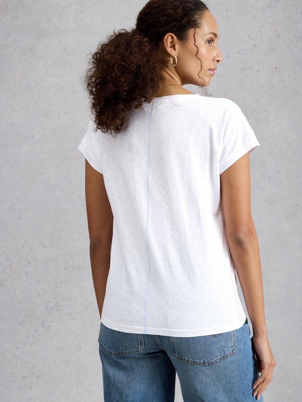 Nelly Notch Neck Tee