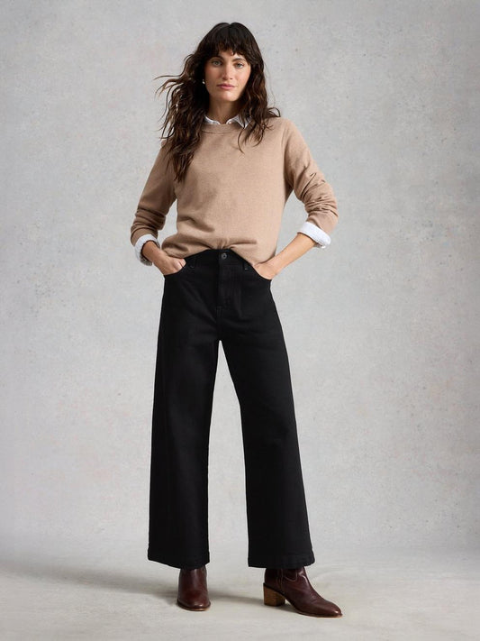 Tia Wide Leg Crop Jean