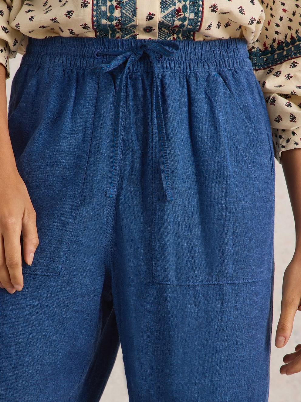 Linen Blend Elle Trouser