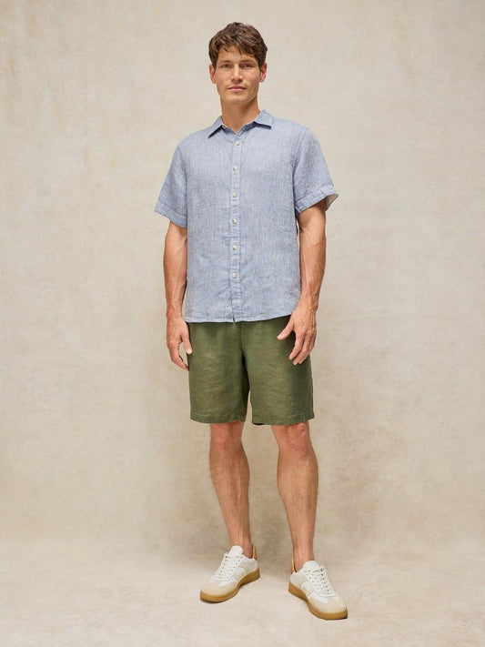 Keswick Short Sleeve Linen Shirt
