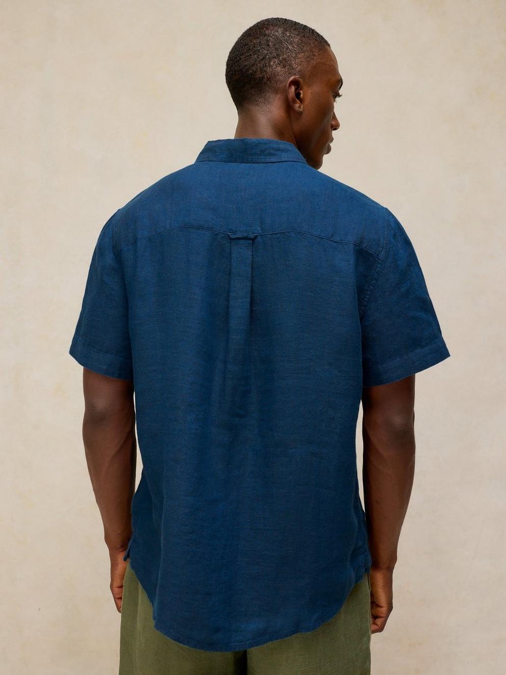 Keswick Short Sleeve Linen Shirt