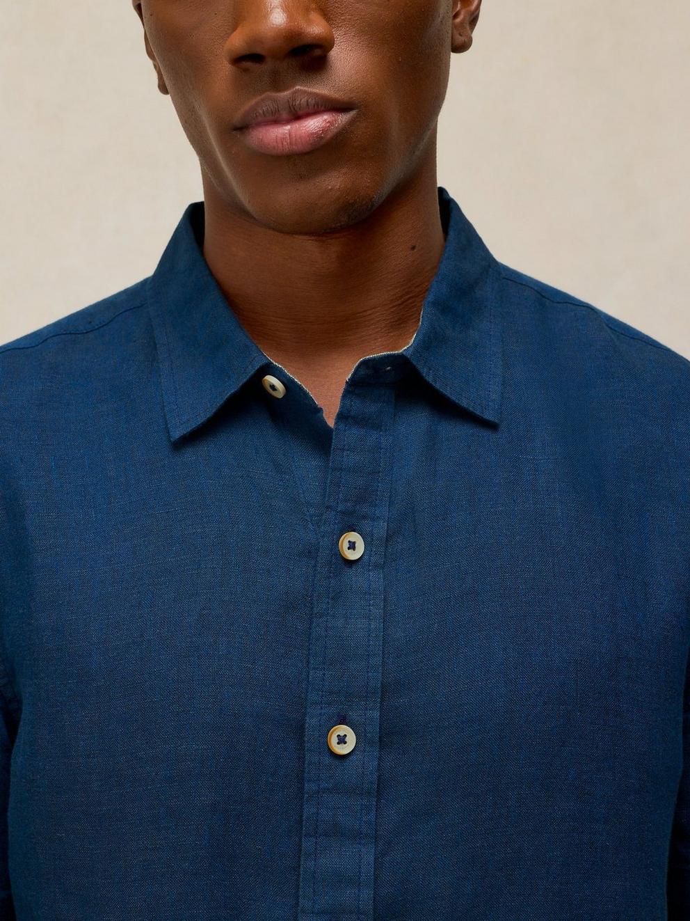 Keswick Short Sleeve Linen Shirt