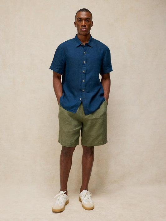 Keswick Short Sleeve Linen Shirt
