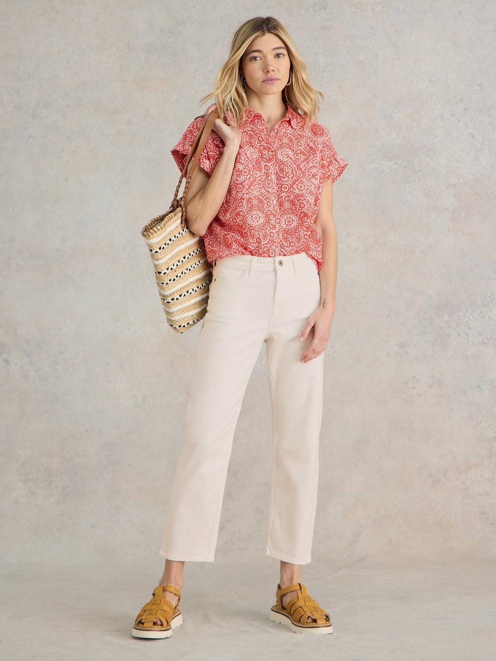 Blake Straight Jean Cropped