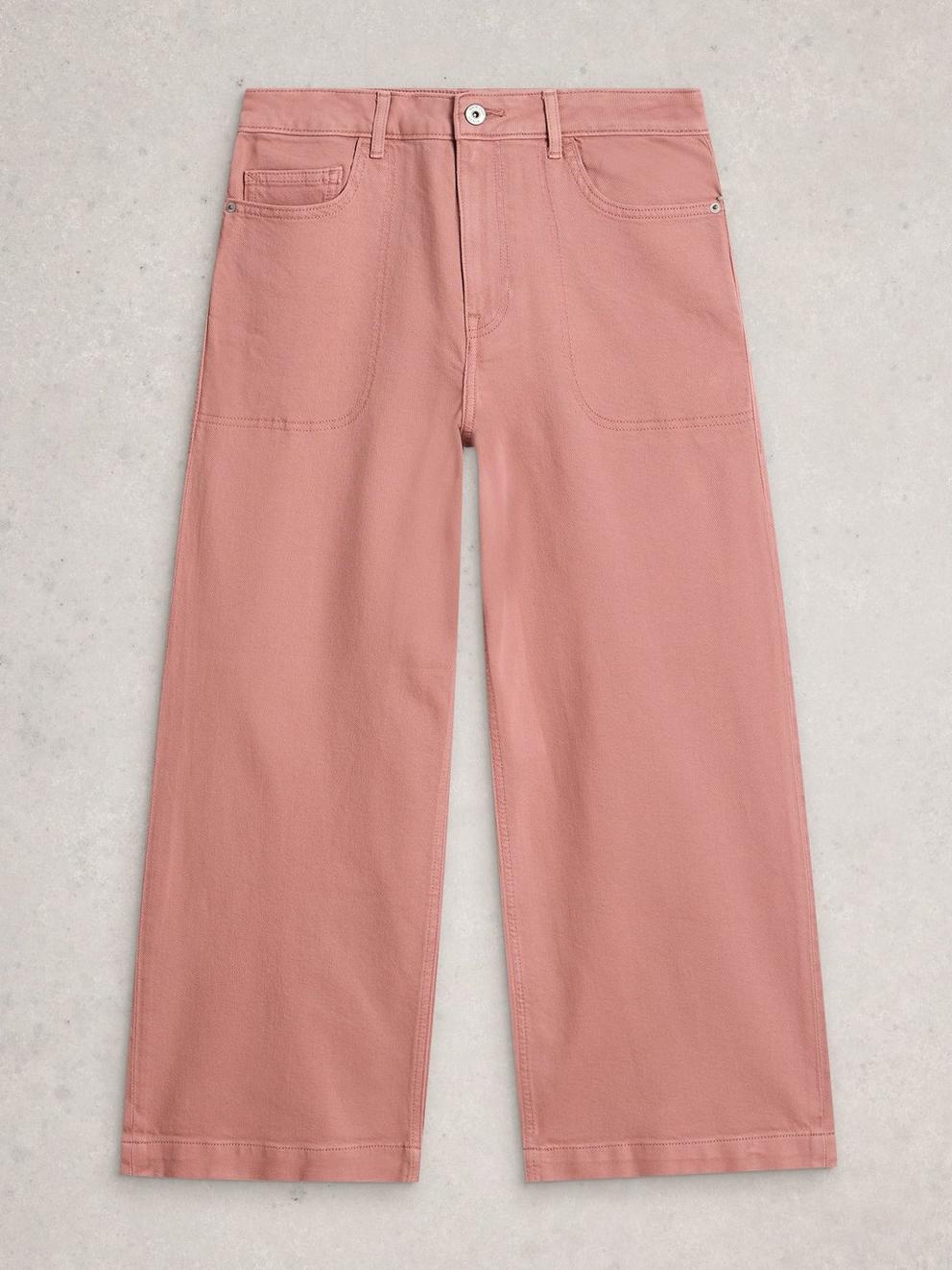 Crop Tia Wide Leg Jean