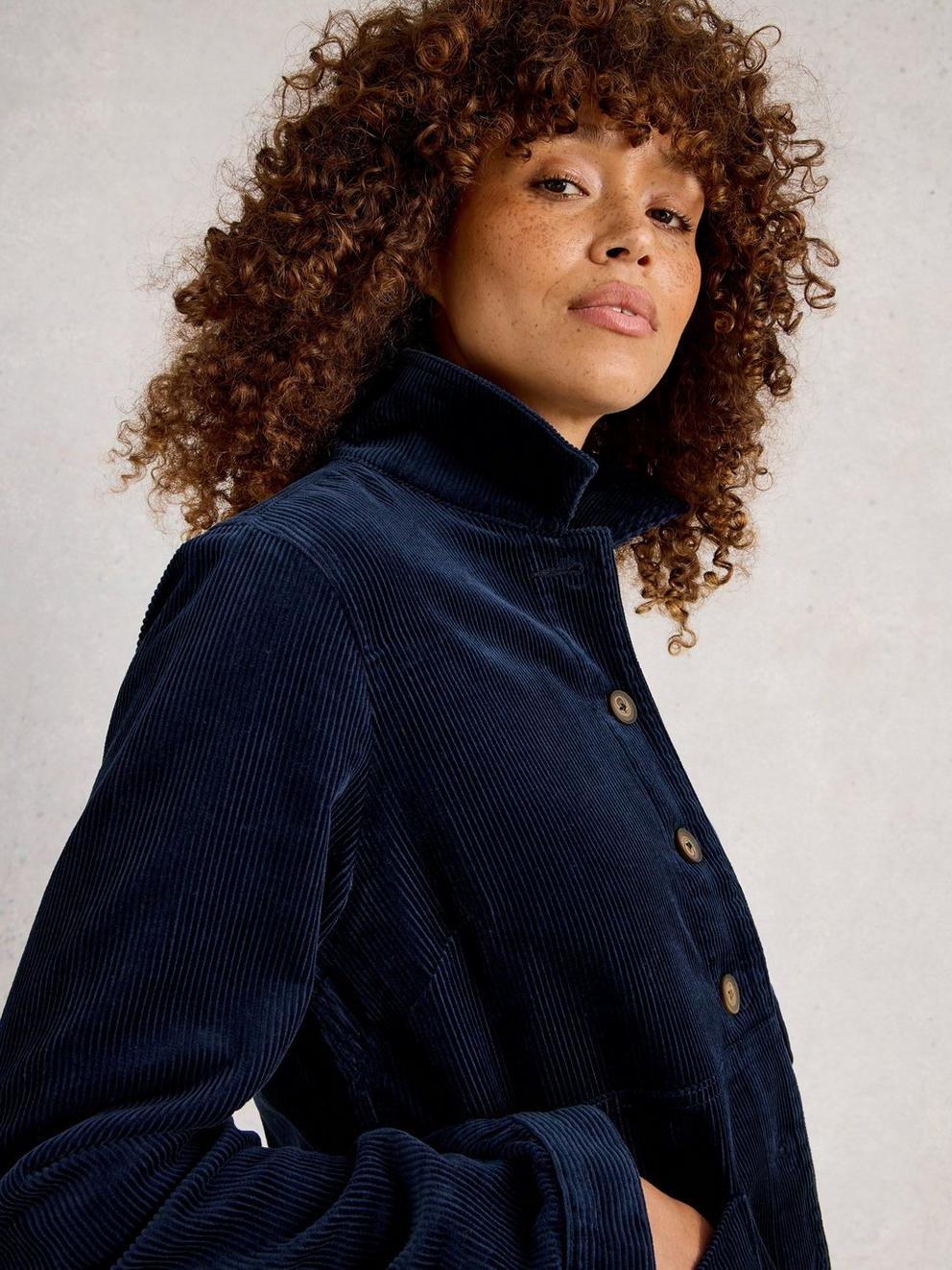 Carrie Cord Long Sleeve Jacket