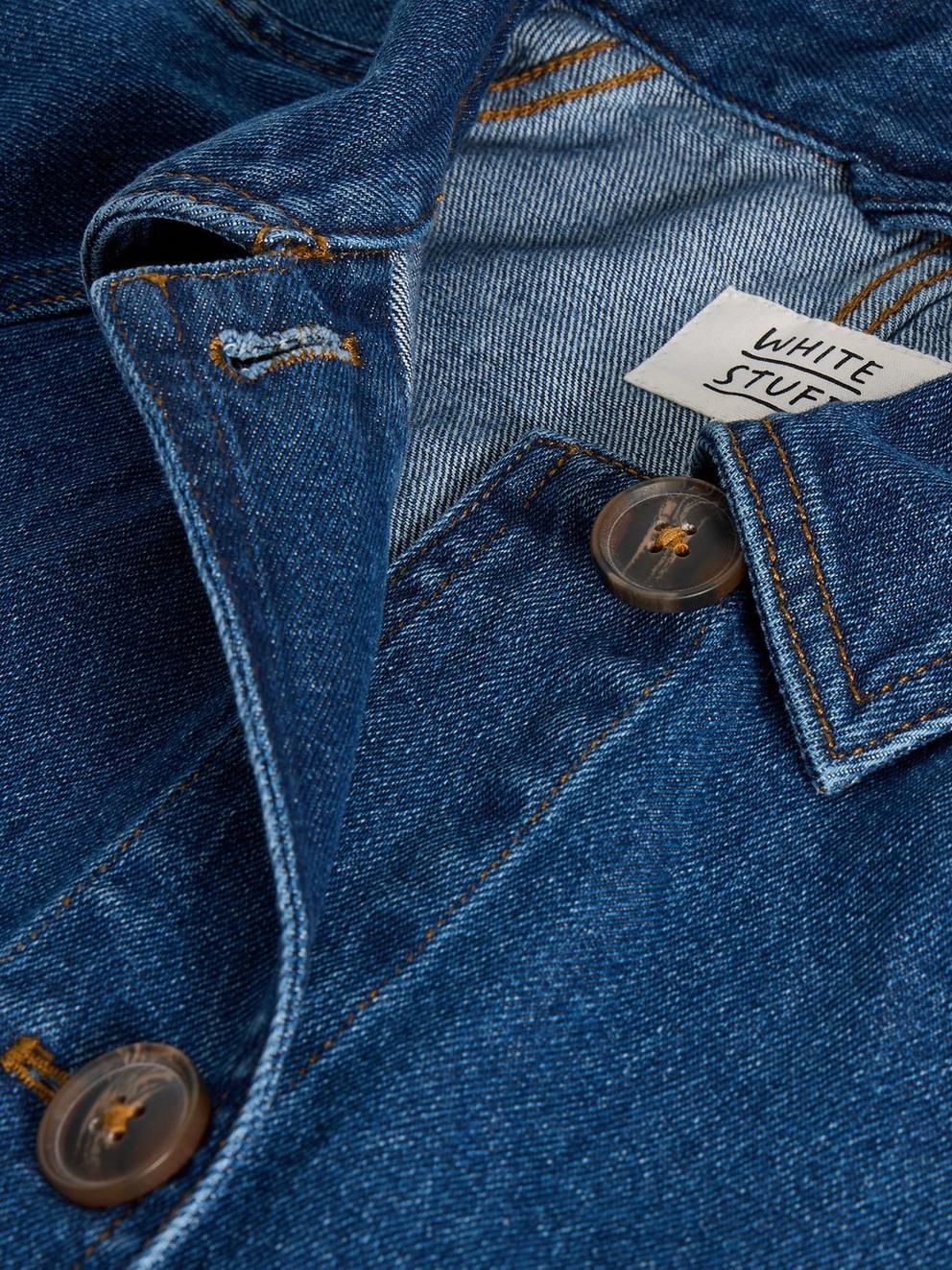 Oakleigh Collared Denim Coat