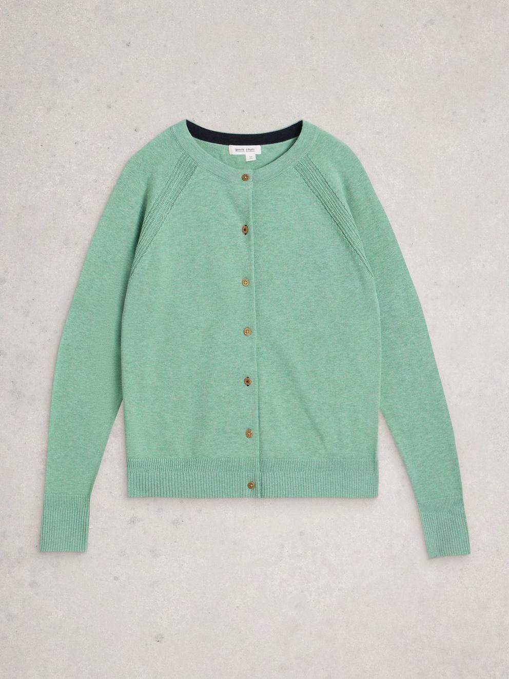 Lulu Crew Neck Long Sleeve Cardigan
