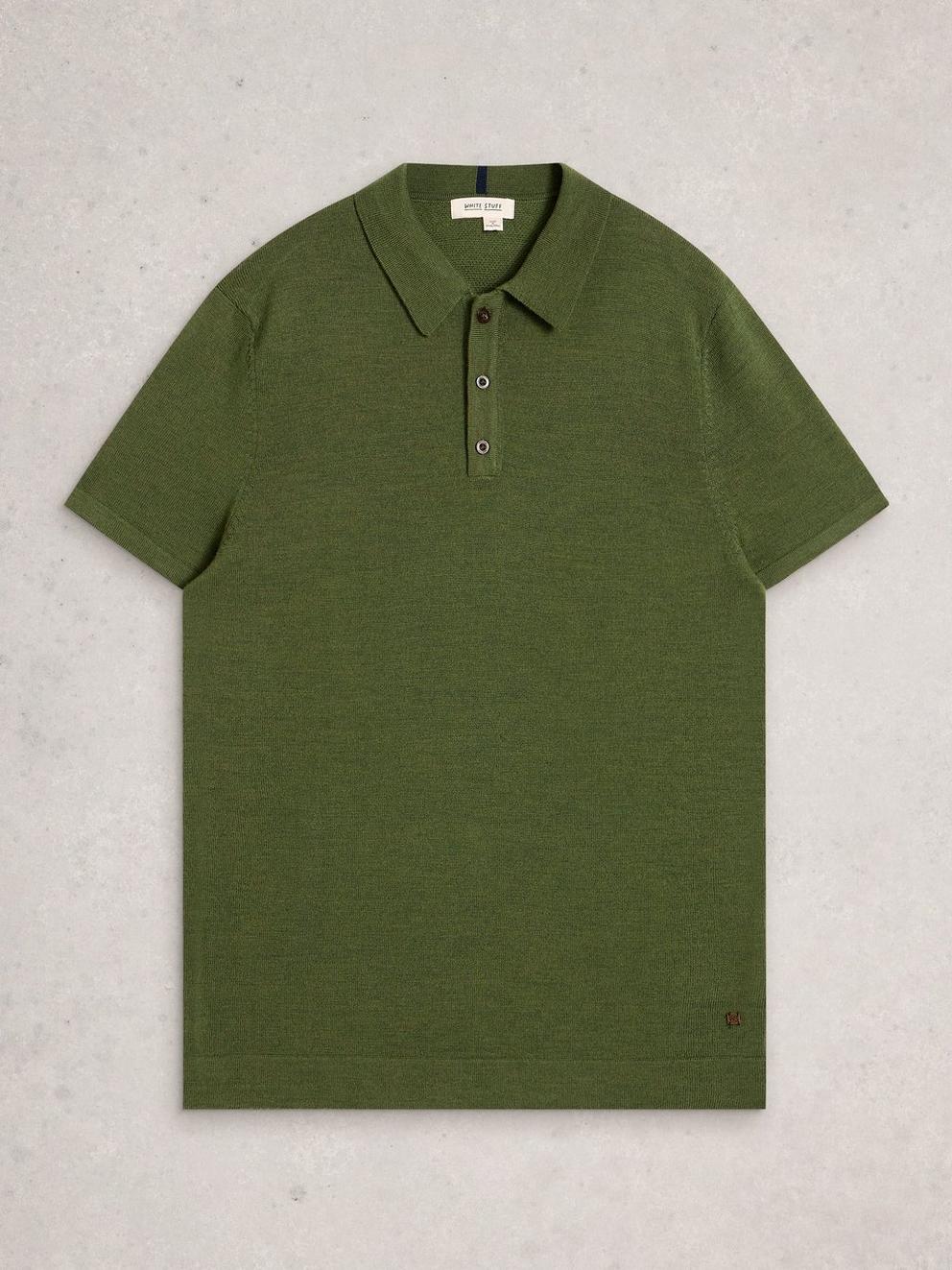 Newport Merino Polo Ss
