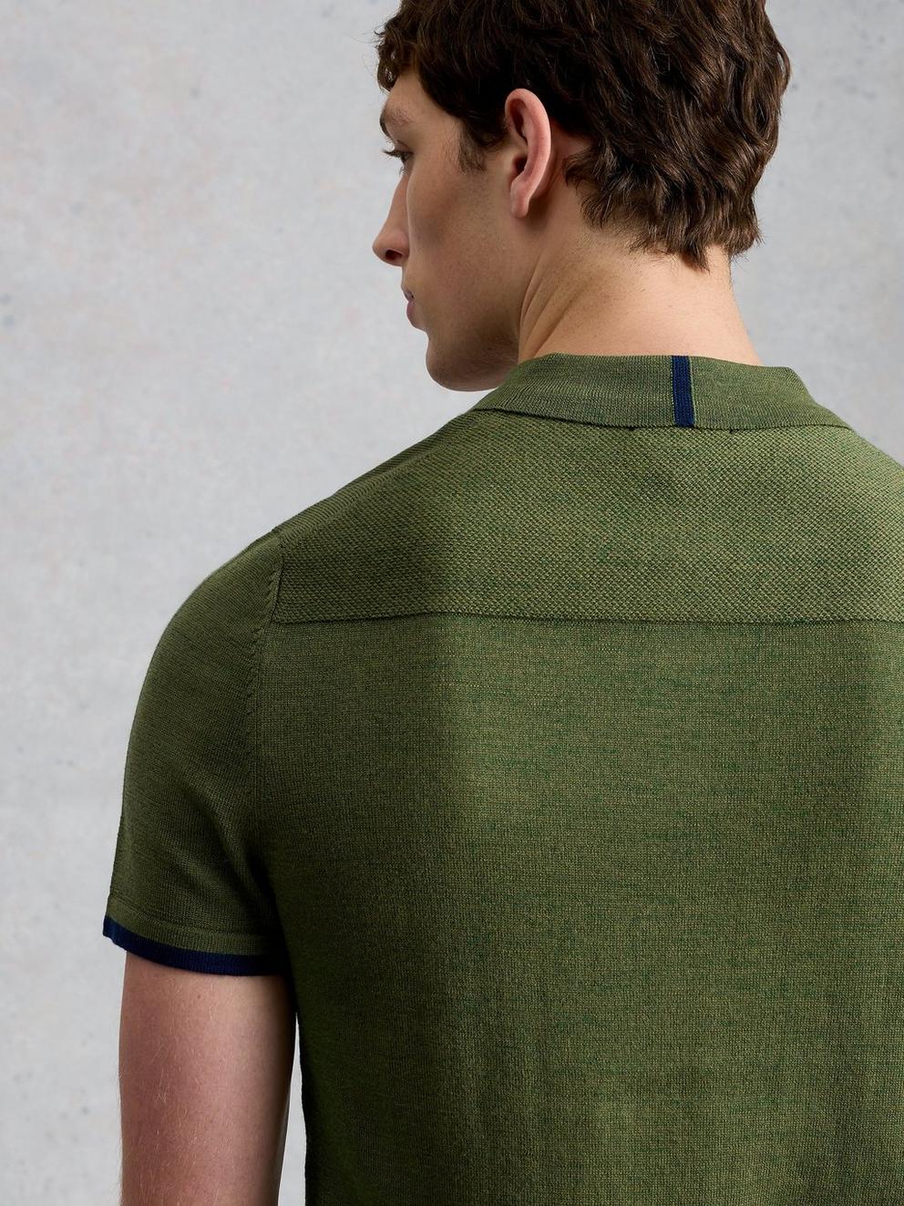 Newport Merino Polo Ss