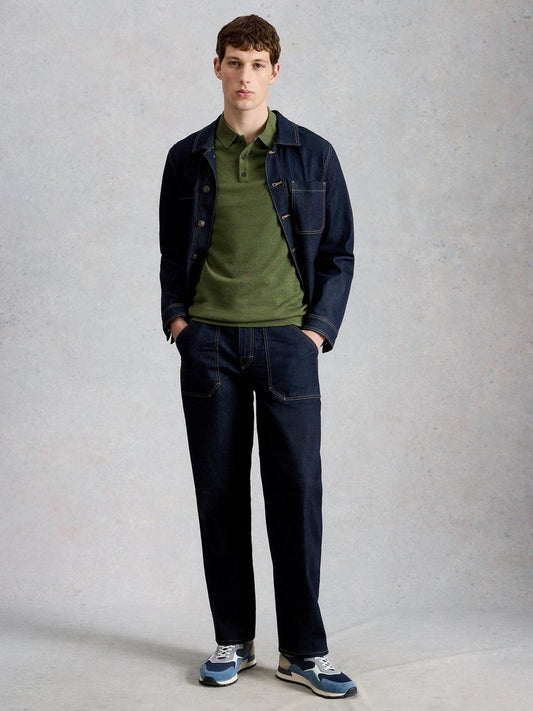 Newport Merino Polo Ss