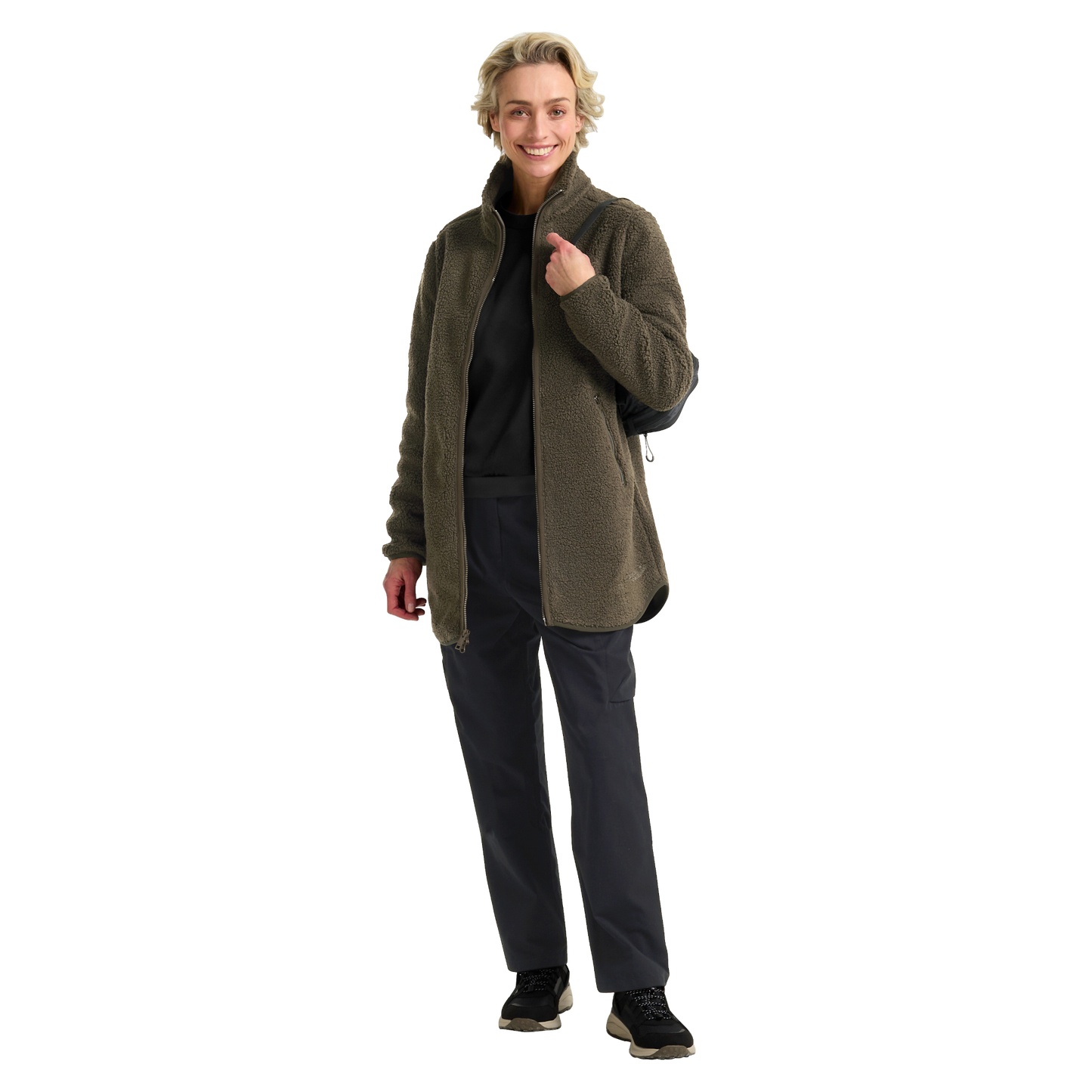 HIGH CURL COAT W
