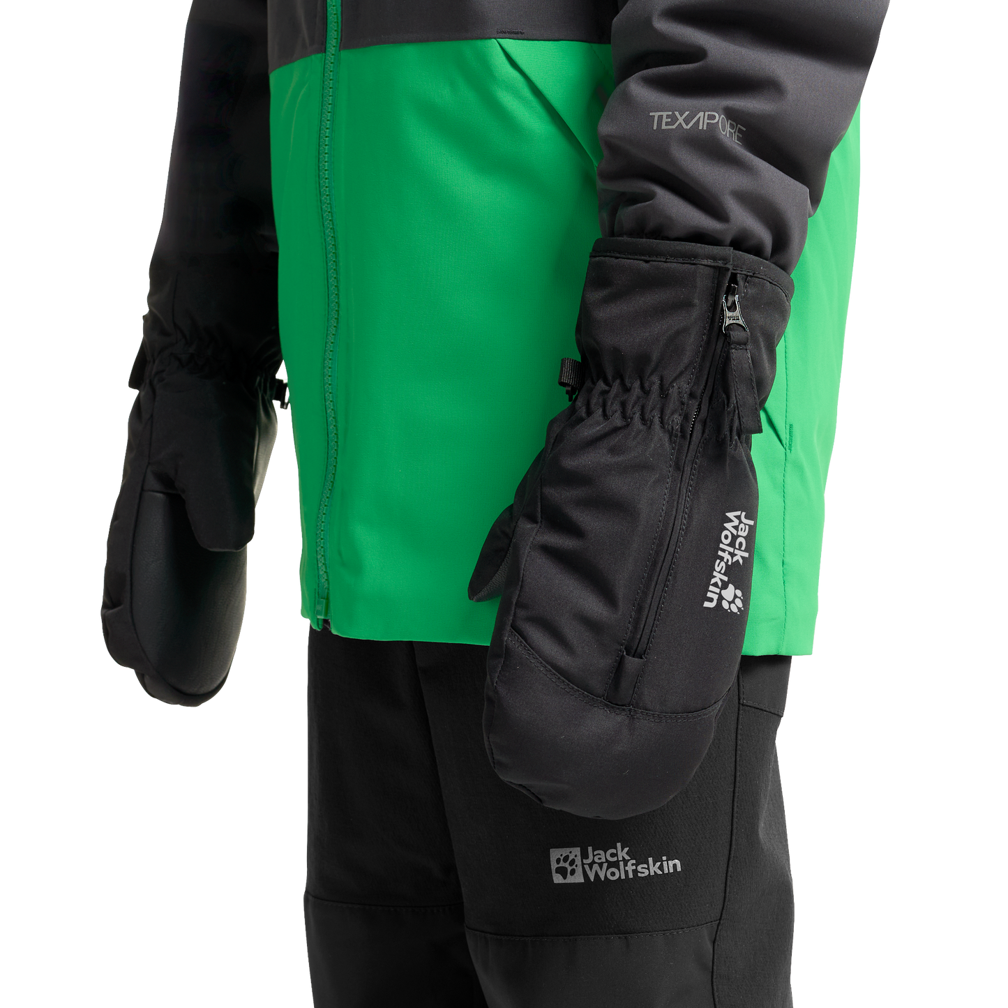 EASY ZIP MITTEN K