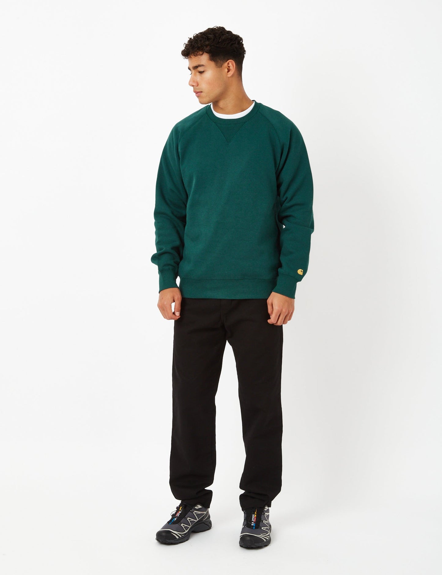 Sweat-shirt Chase - Vert Botanique