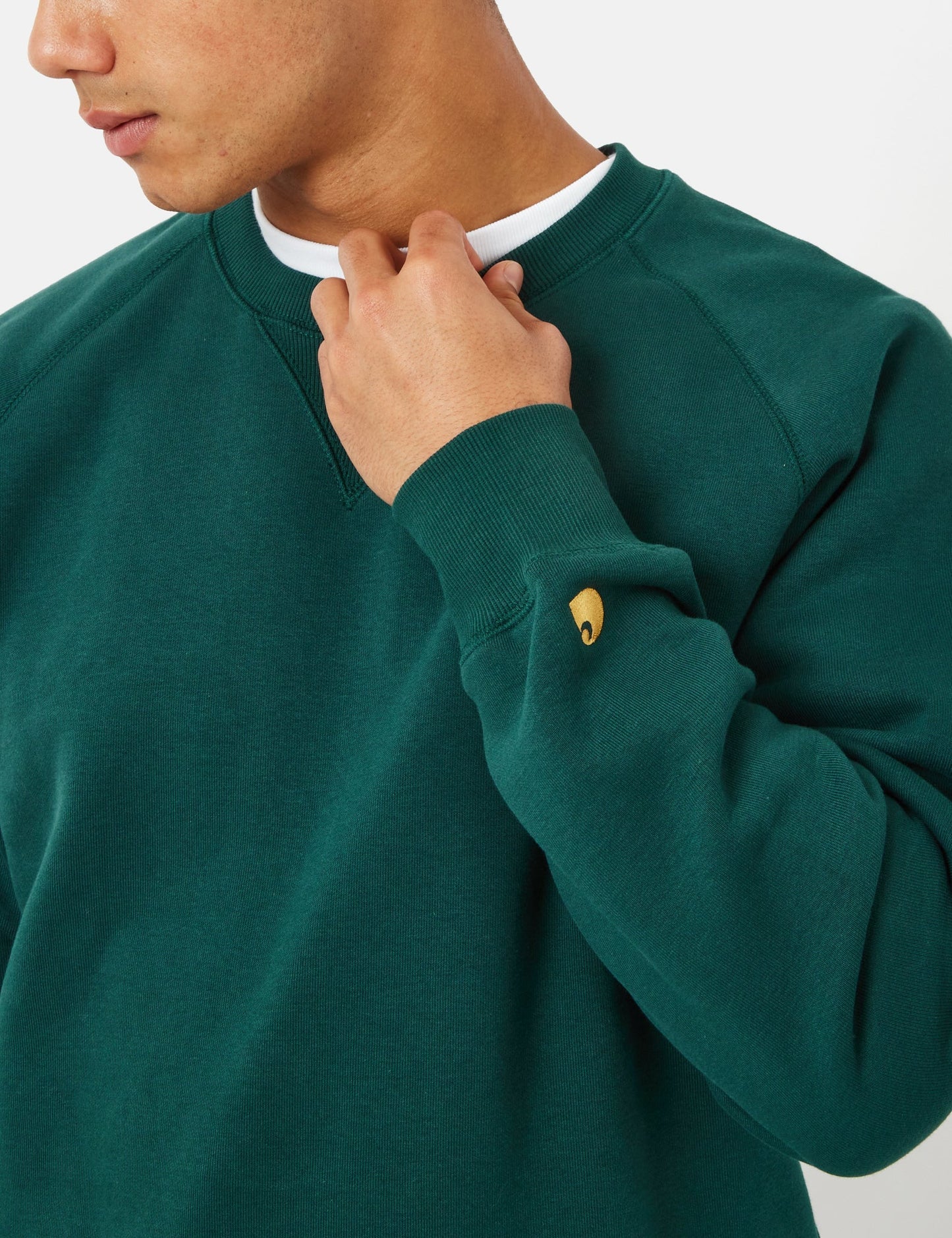Sweat-shirt Chase - Vert Botanique