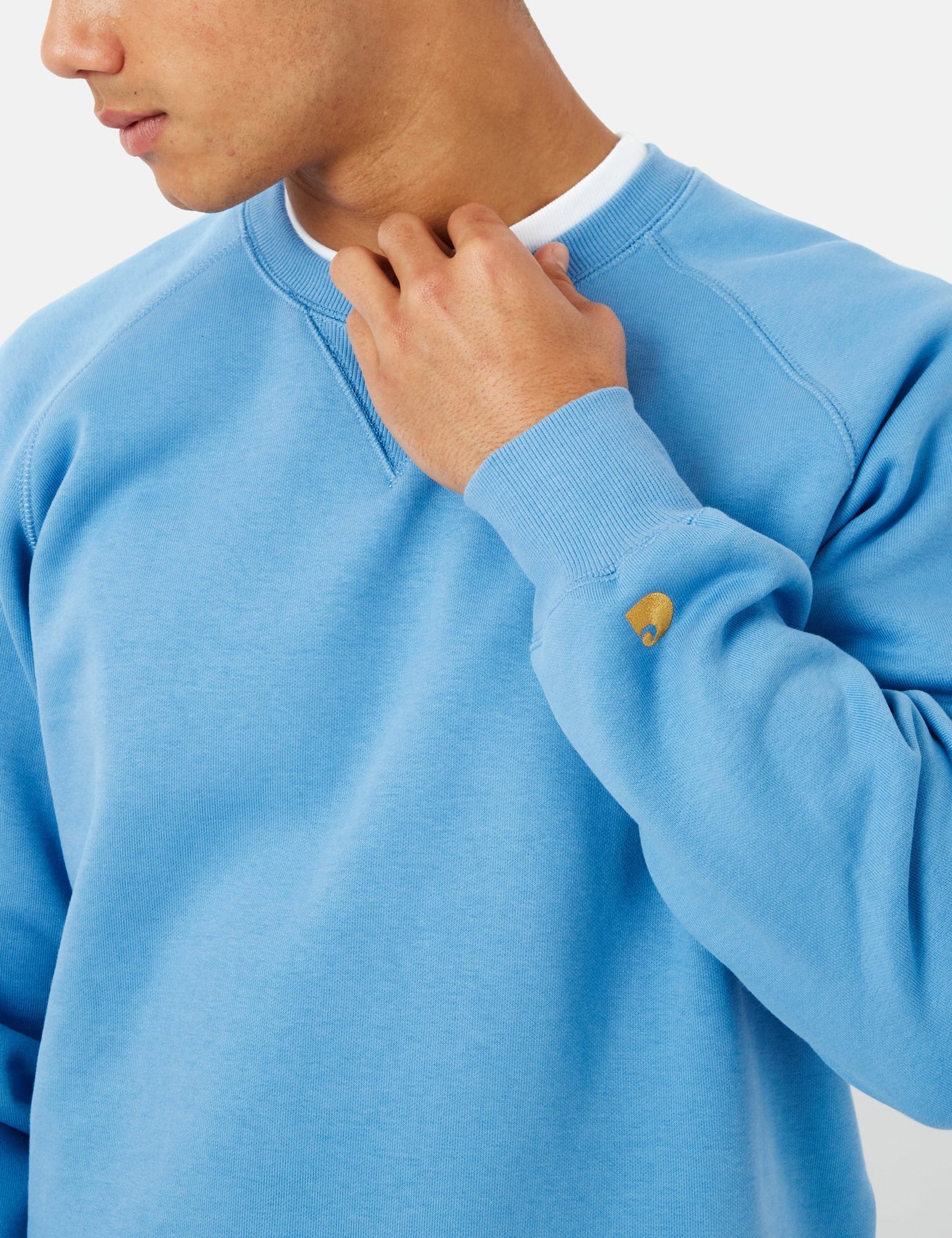 Sweat-shirt Chase - Bleu Piscine