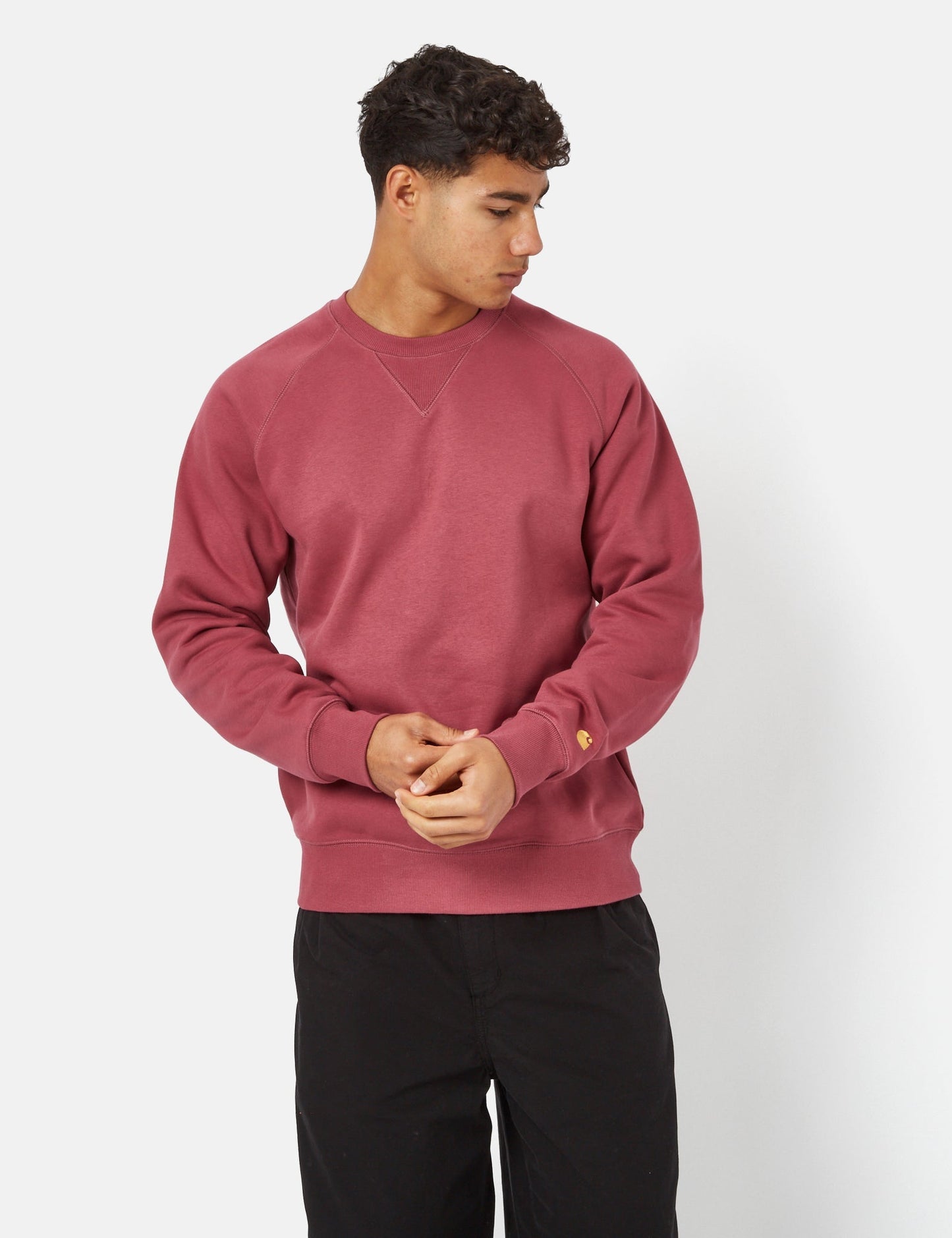 Sweat-shirt Chase - Vert canard