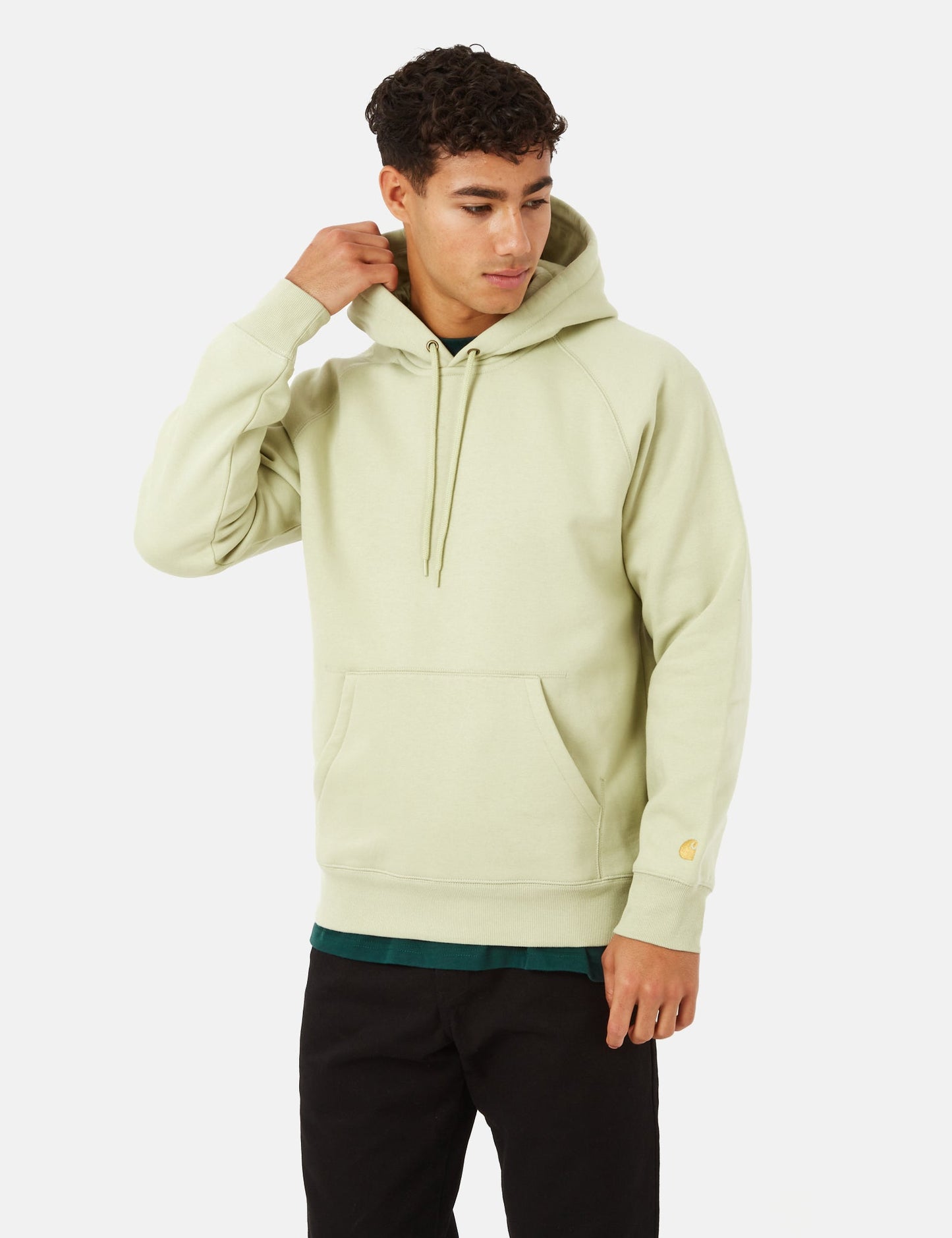 Chase Hooded Sweatshirt - Vert Botanique