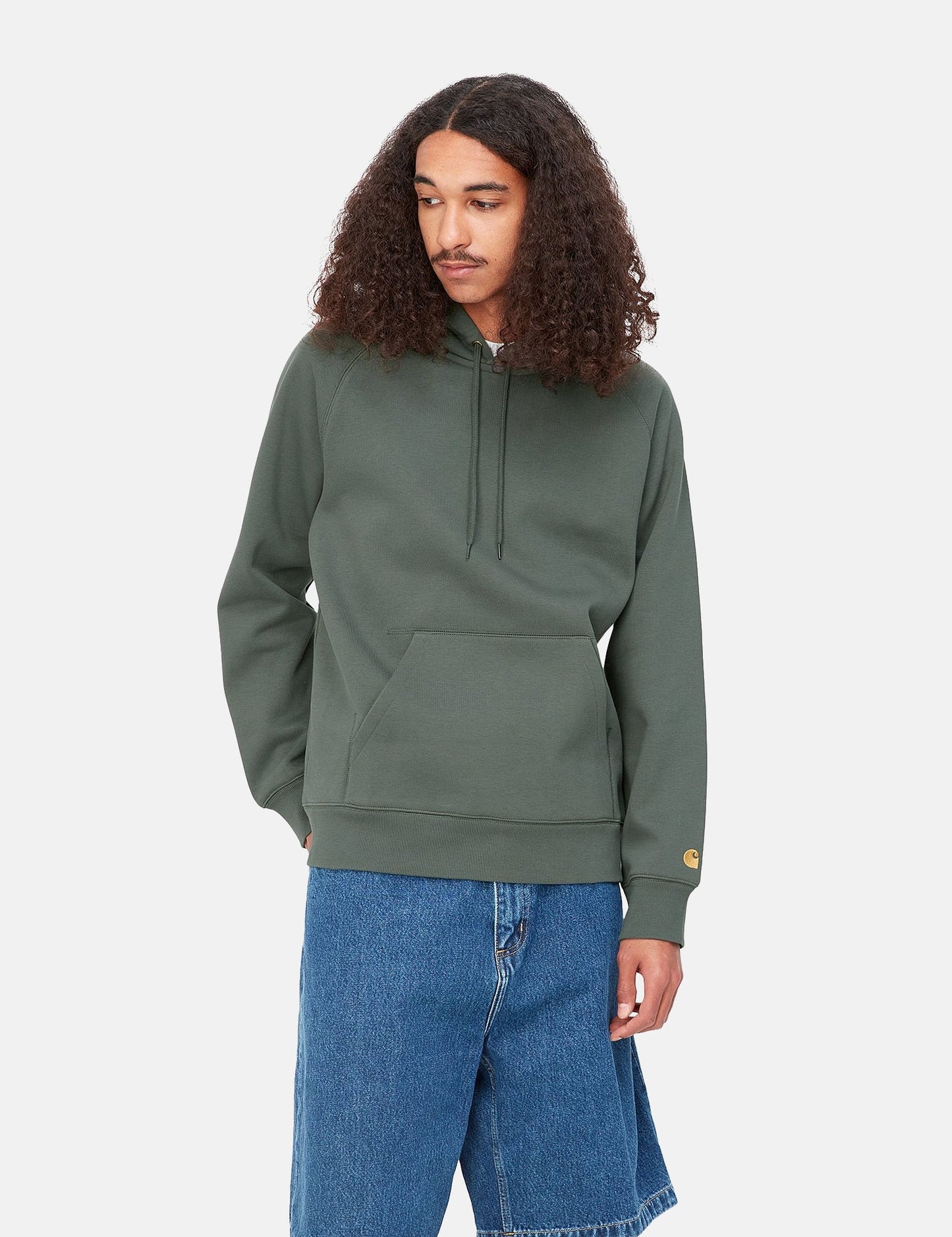 Sweat à capuche Chase - Gris miroir