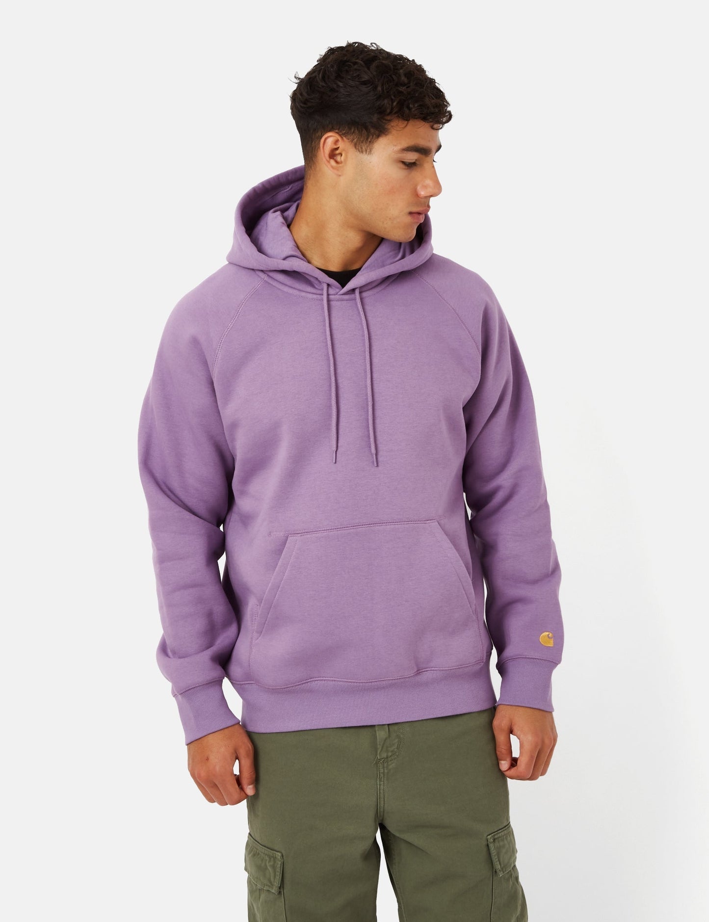 Sweat à capuche Chase - Gris miroir