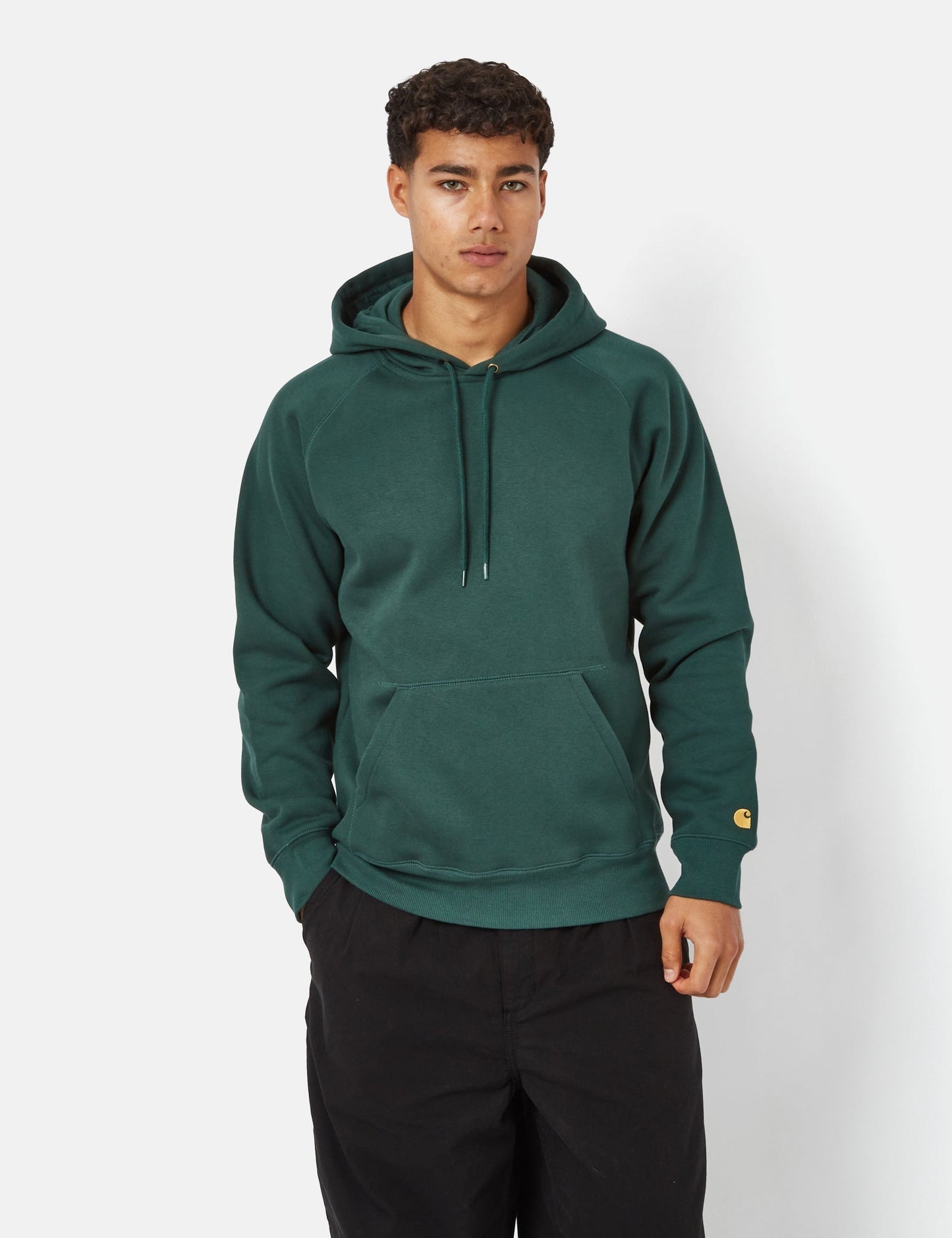 Chase Hooded Sweatshirt - Vert Botanique