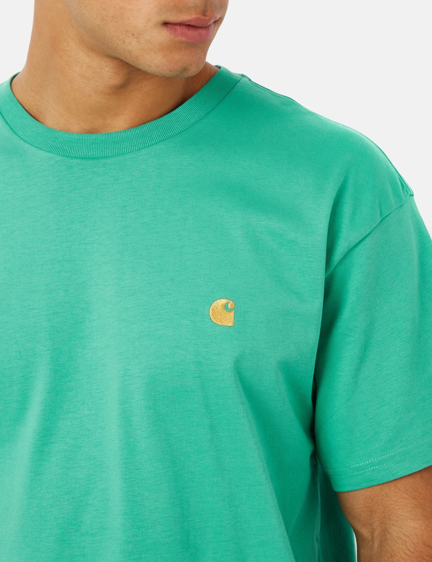 Chase T-Shirt (Lockere Passform) – Aqua-Grün