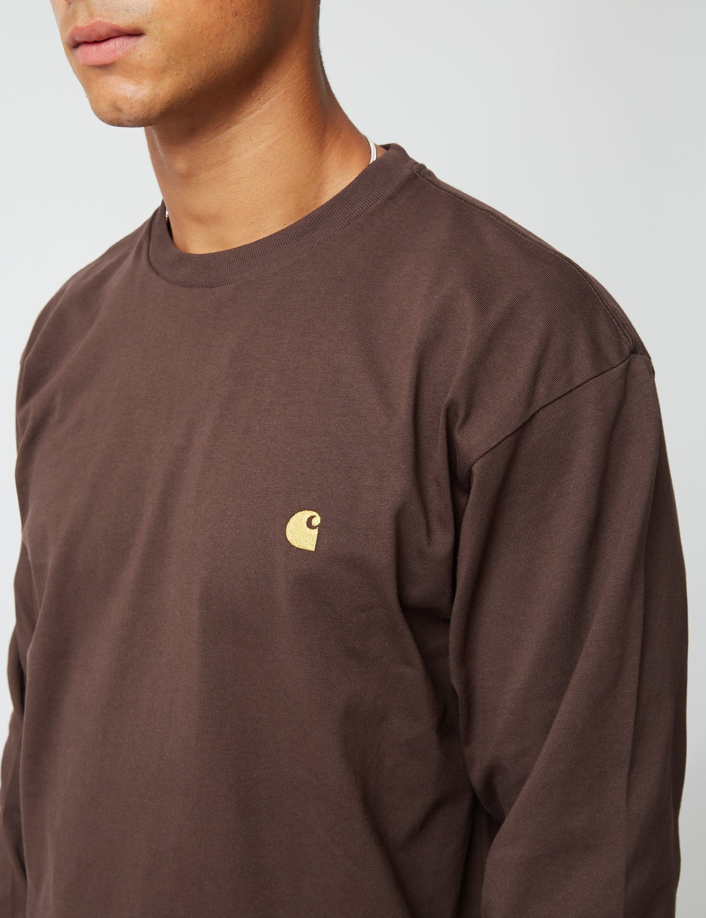 T-shirt à manches longues Chase - Marron Terre d'ombre foncée