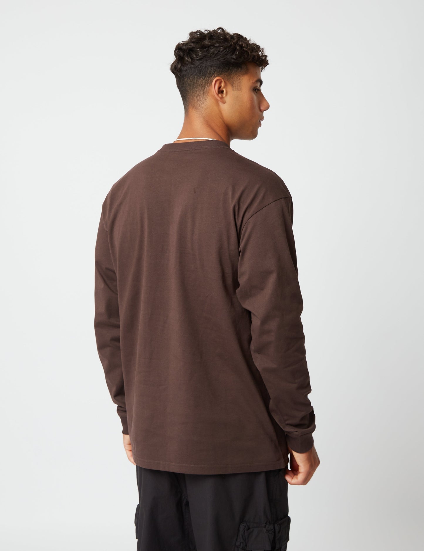 T-shirt à manches longues Chase - Marron Terre d'ombre foncée
