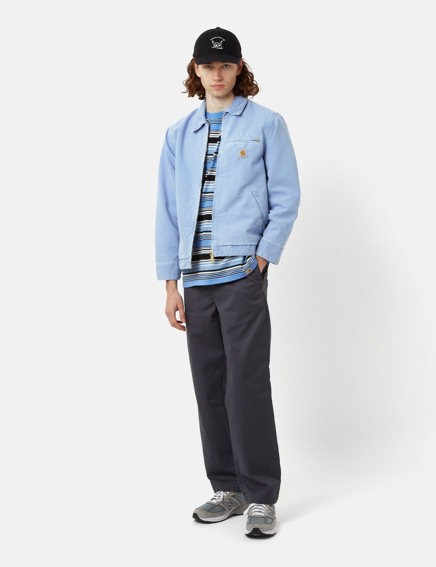 Veste Detroit (biologique) - Bleu Piscine