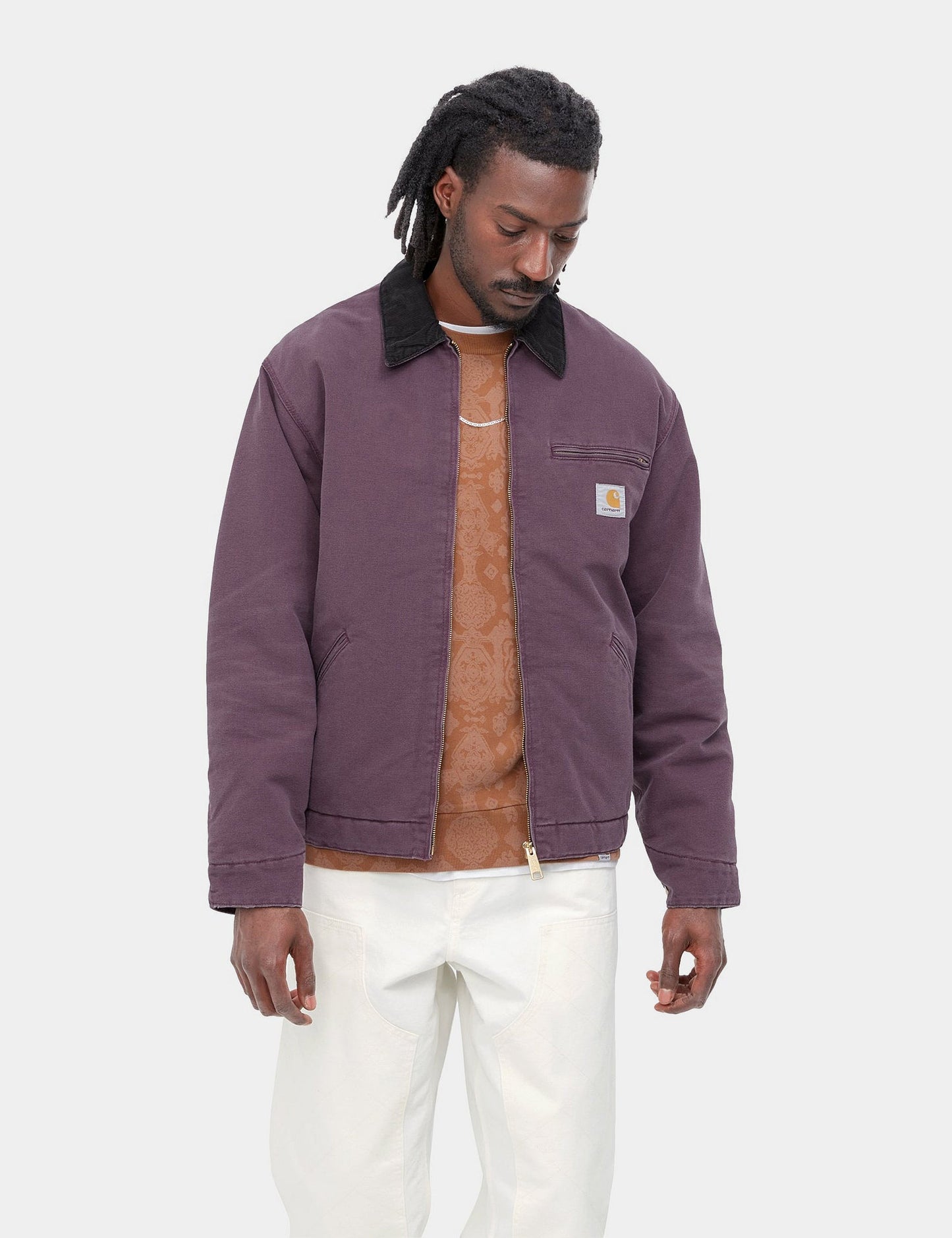 Veste Detroit OG - Prune foncée/Noir