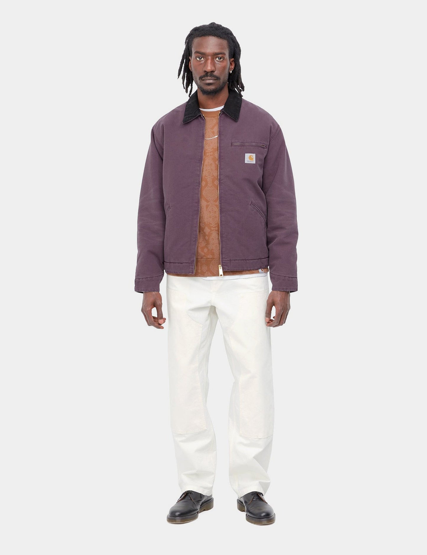 Veste Detroit OG - Prune foncée/Noir