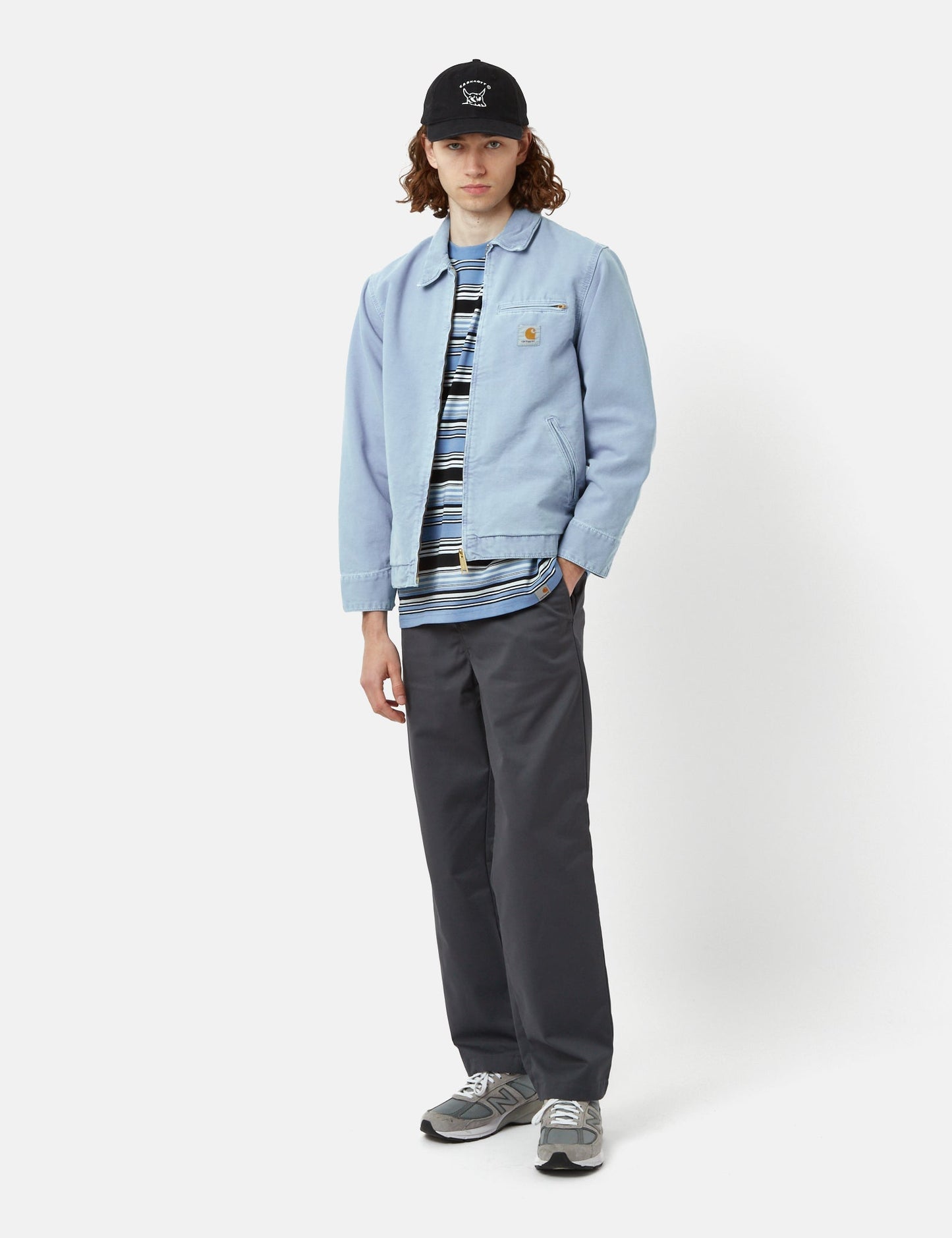 Pantalon de travail (détendu) - Gris Zeus