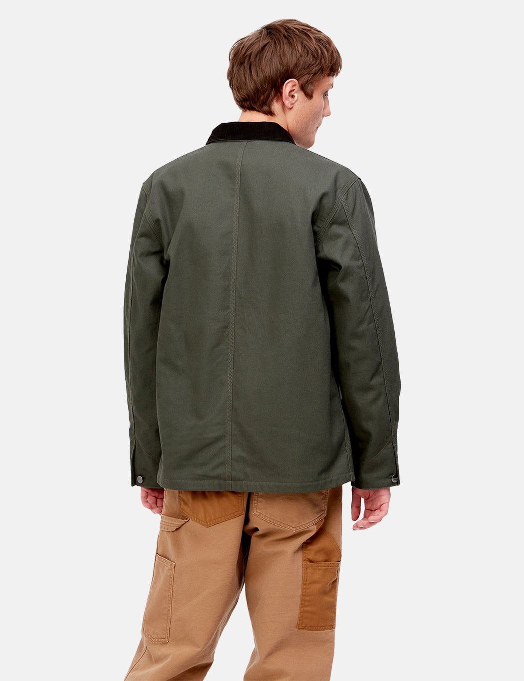 Michigan Coat - Boxwoodgrün/Schwarz
