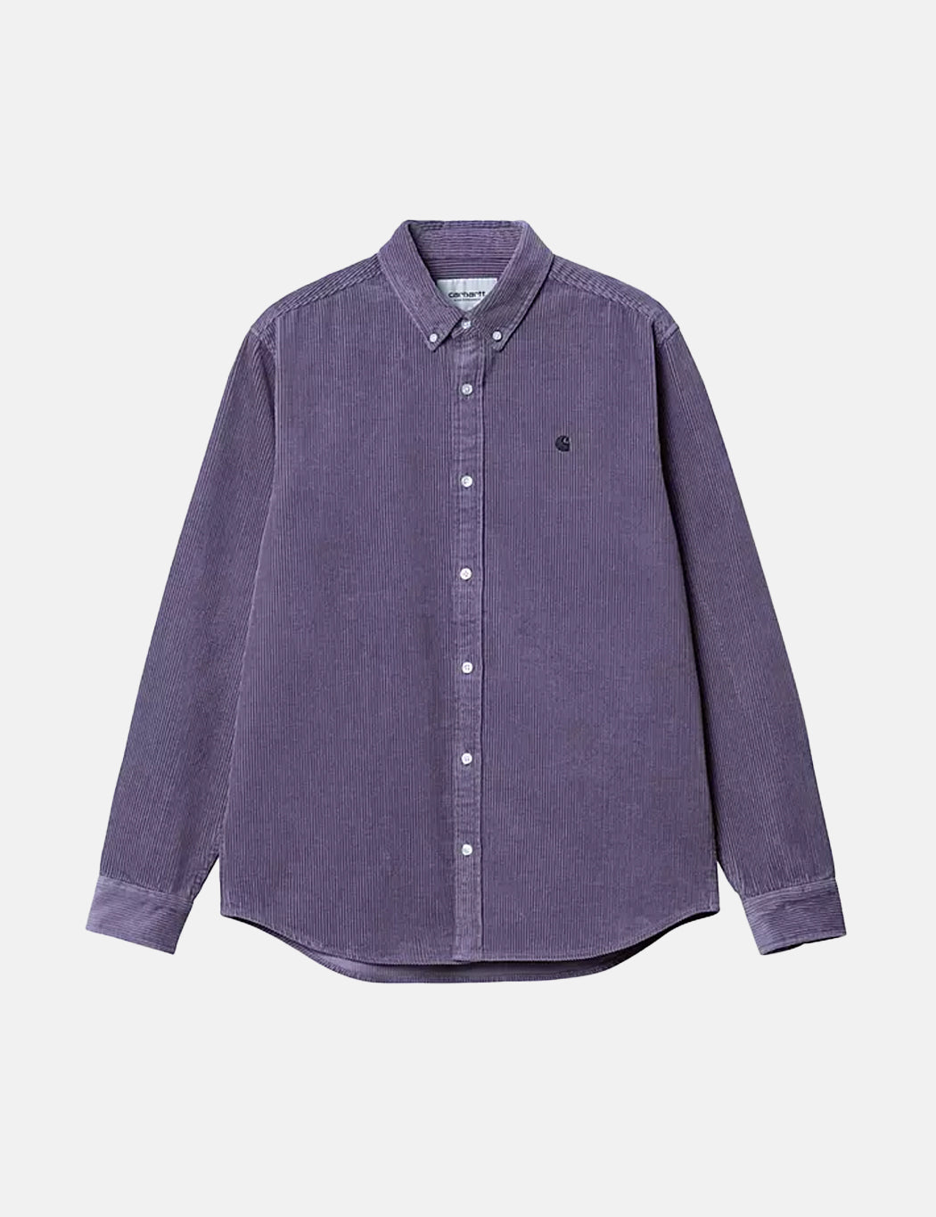 Madison Hemd (Feincord) - Glassy Purple