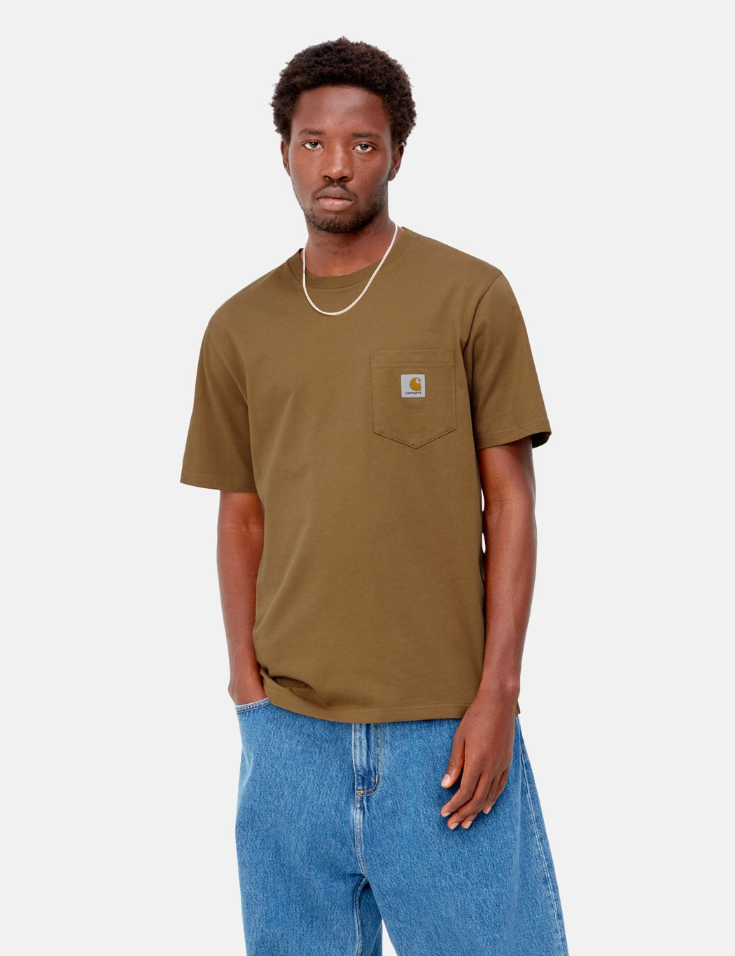 T-shirt à poche - Jasper Camel