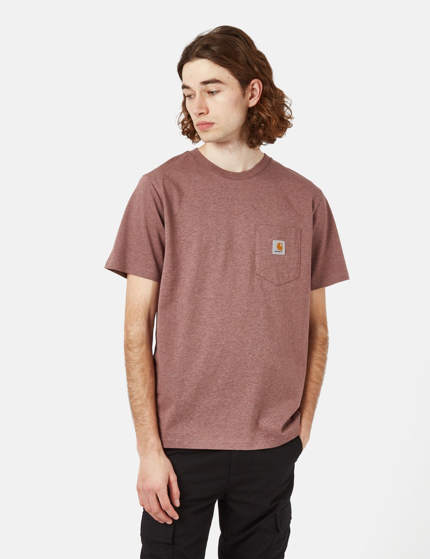 T-shirt à poche (Standard) - Rouge Lupinus